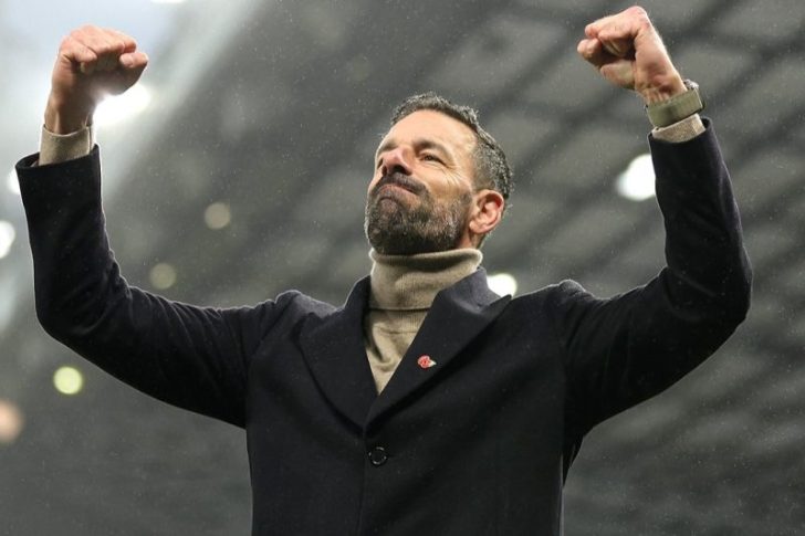 Ruud Van Nistelrooy leaves Manchester United as Amorim steps in.